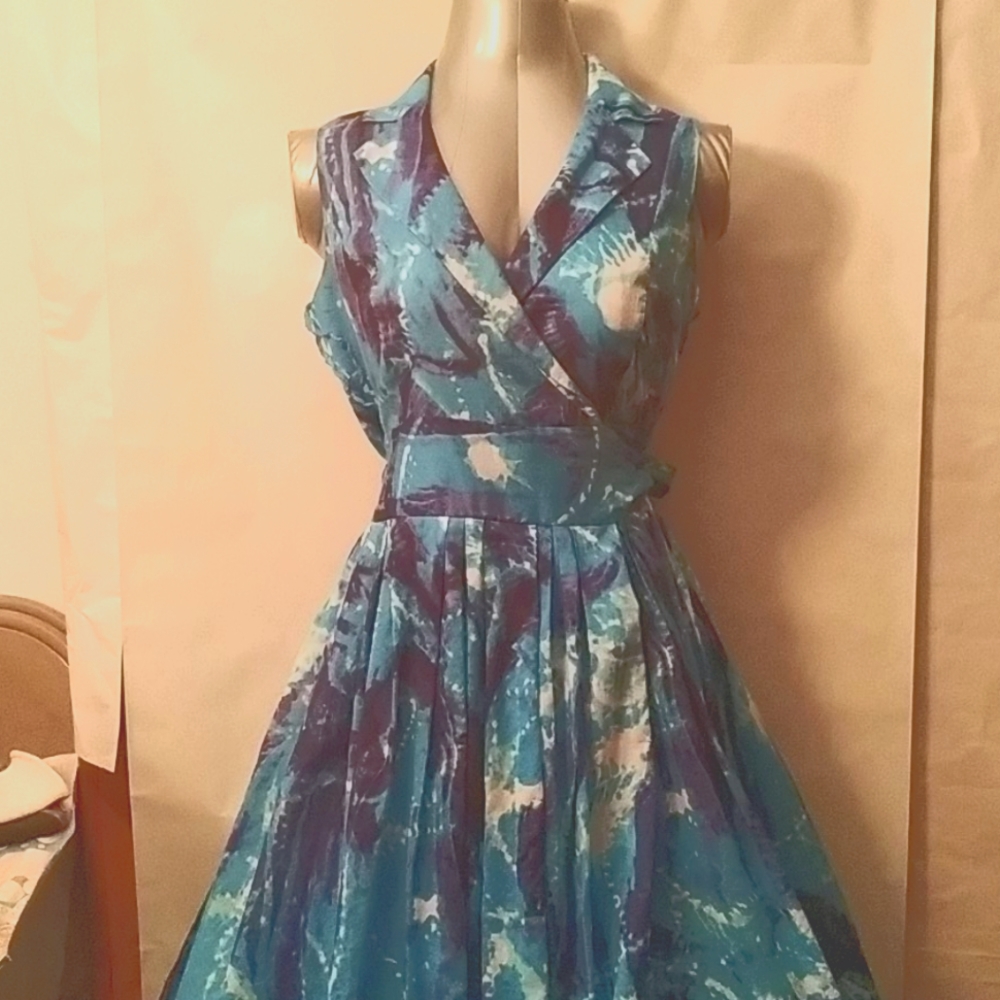 Wrapped dress